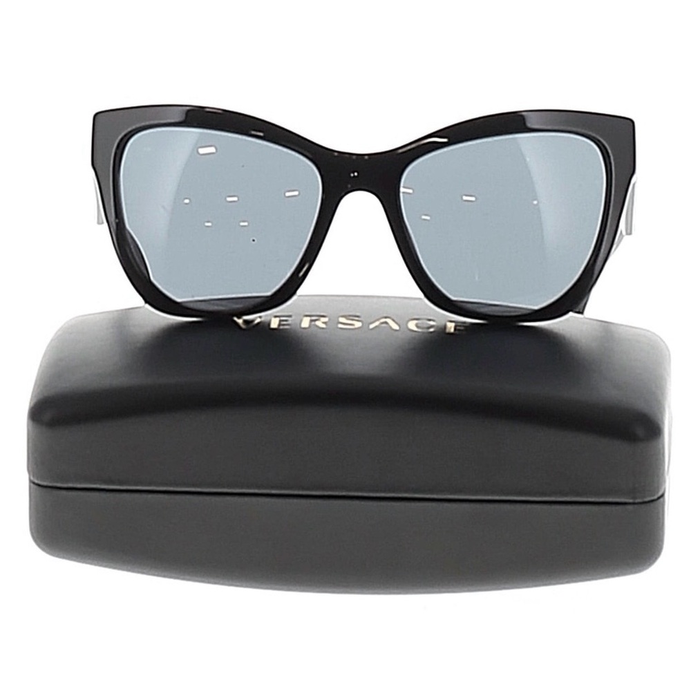 Versace Black Cat-Eye Sunglasses